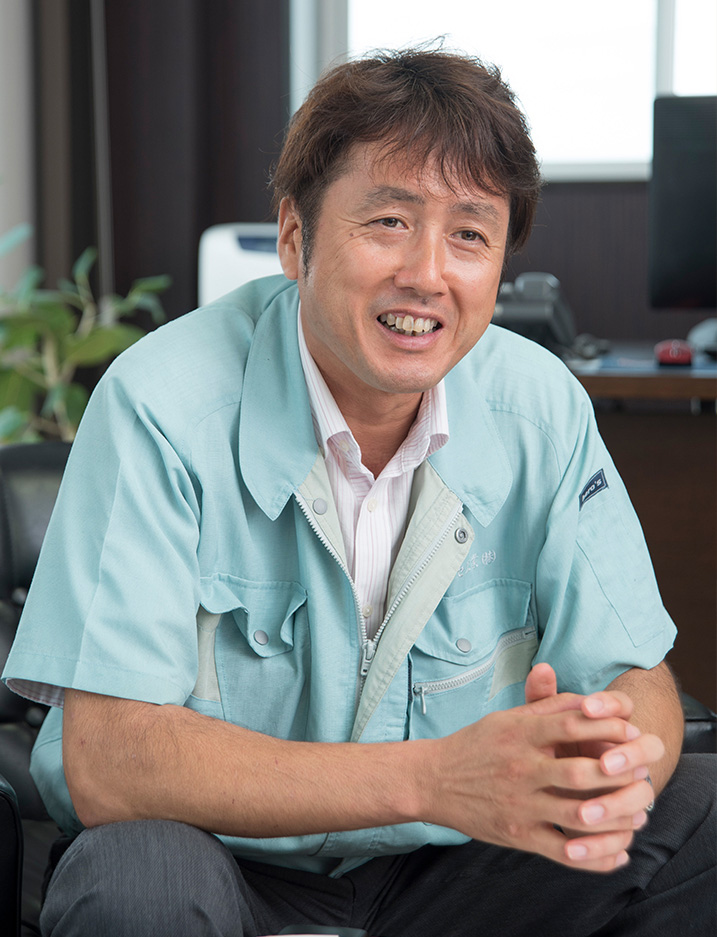 イセ工業株式会社　代表取締役 秋庭新吉